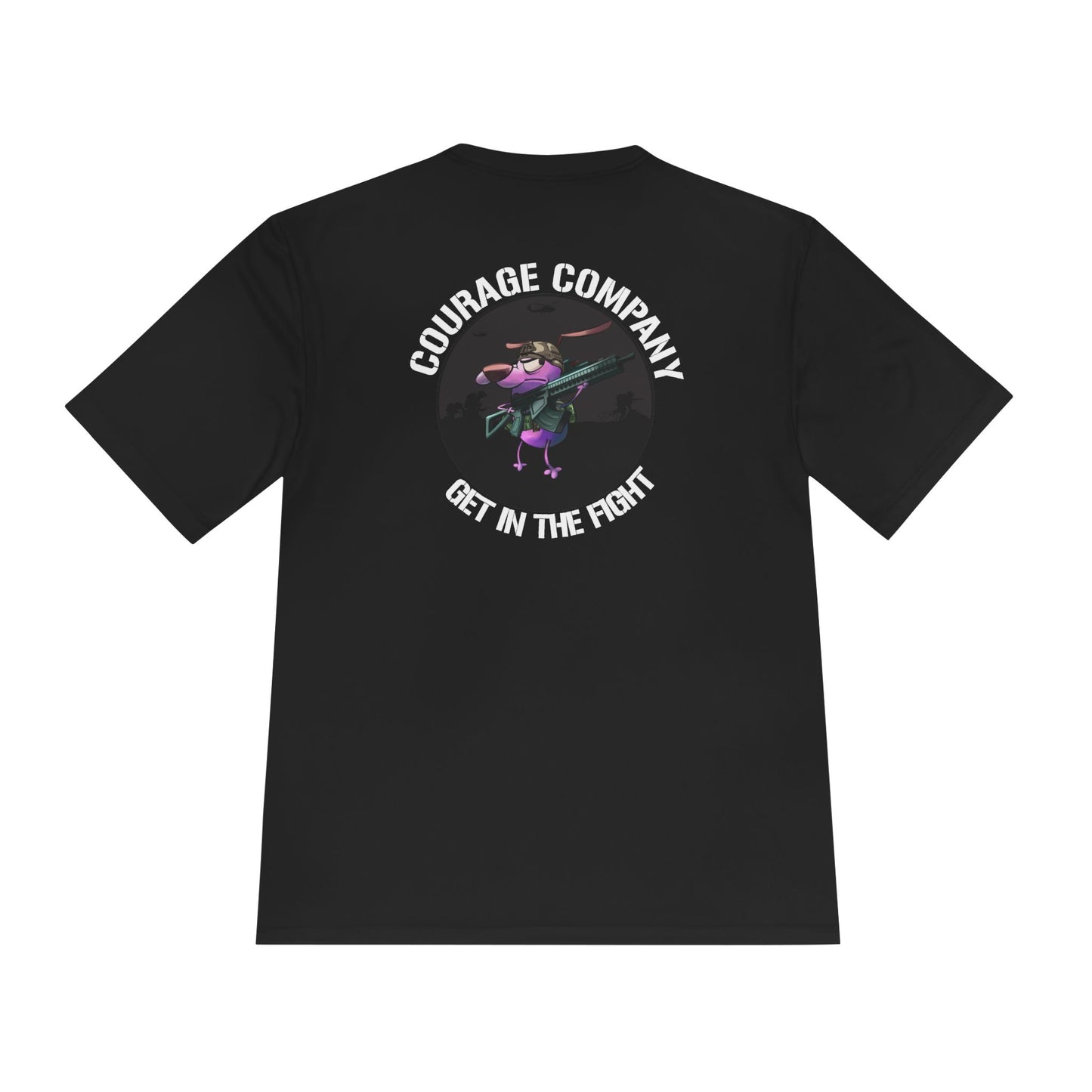 Courage Company Black PT Shirt